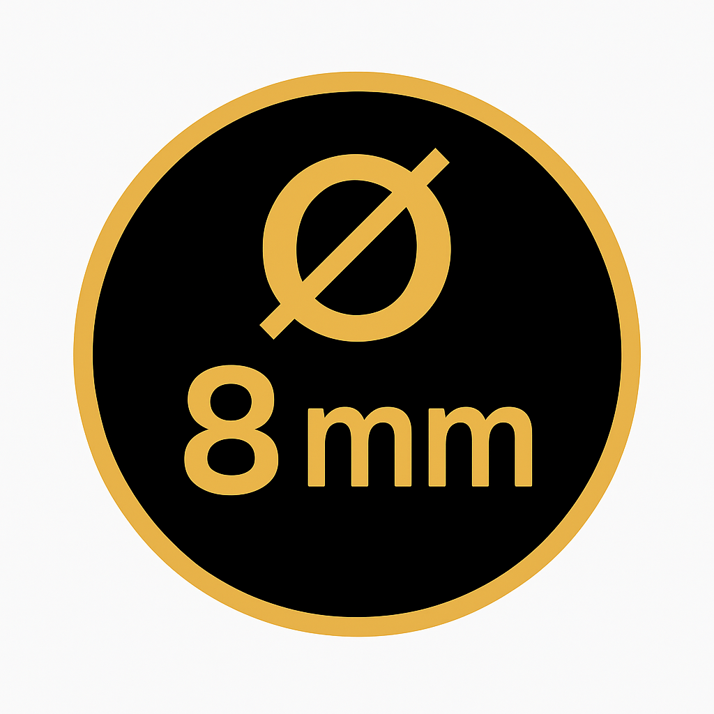 Korálky 8mm
