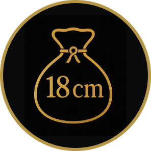Půlšňůry 18 cm