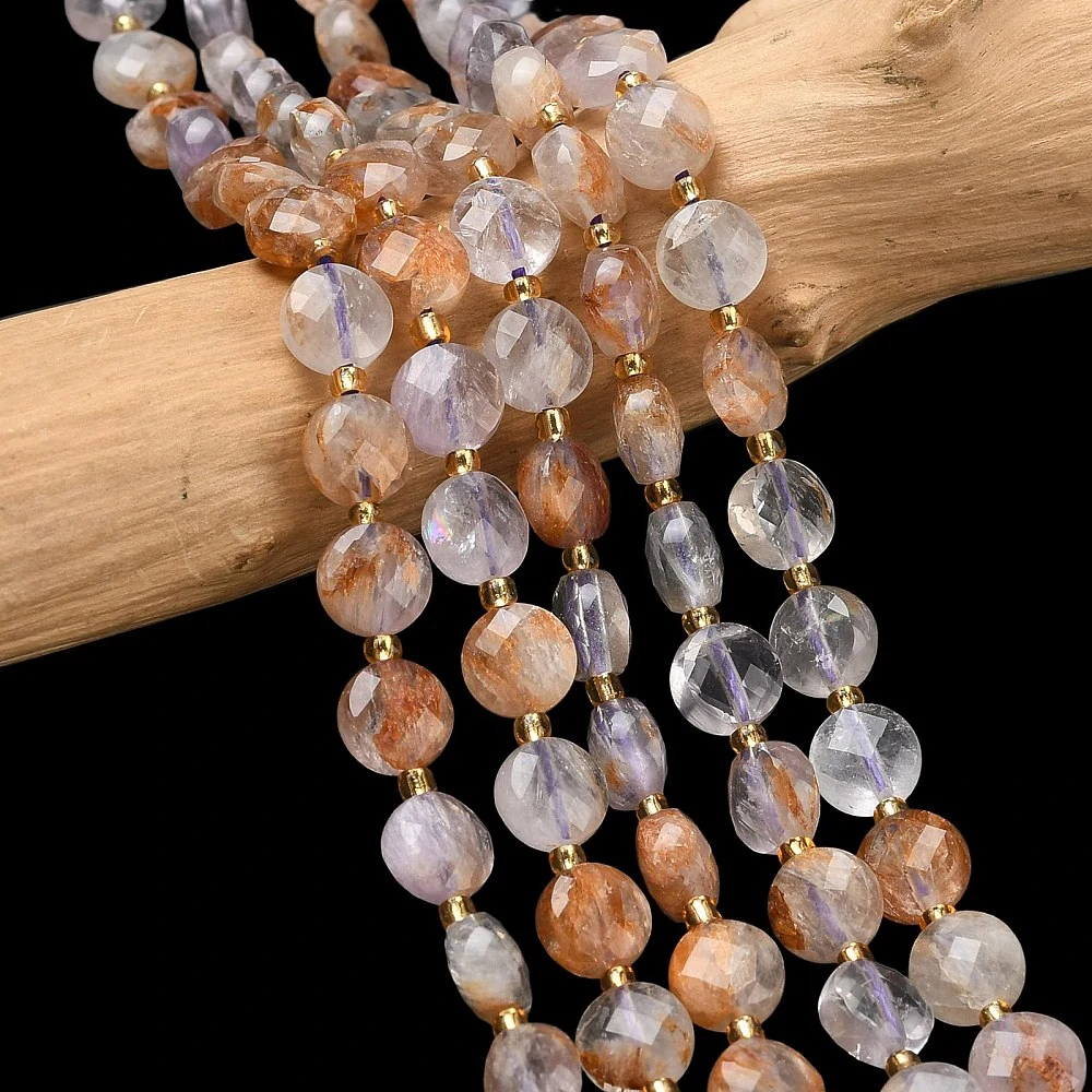 Lodolit penízky, 6-6,5 mm, půlšňůra 19 cm