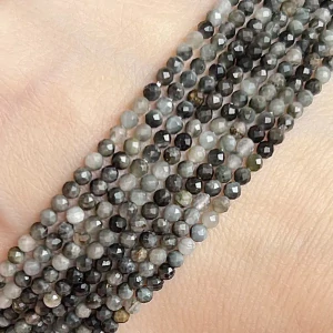 Sokolí oko, 2,5 mm, šňůra 38 cm