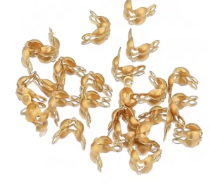 Kalota zlatá - ocel, 3x6 mm, balení 5 ks
