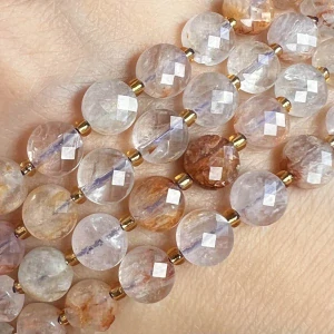 Lodolit penízky, 6-6,5 mm, půlšňůra 19 cm