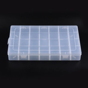 Organizér na korálky velký, 350x220x50mm, 28 přihrádek