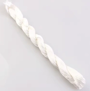 Nylonová šňůrka bílá, Ø 1mm, návin 20 m