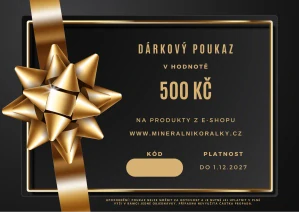 Dárkový poukaz v hodnotě 500 Kč