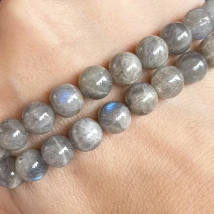 Labradorit, 8 mm, balení 5 ks