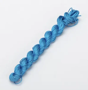 Nylonová šňůrka modrá, Ø 1mm, návin 20 m