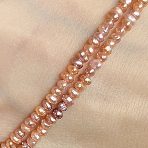 Říční perly, 2-4 mm, balení 5 ks