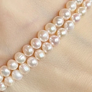 Říční perly, cca 4x5 mm, balení 5 ks