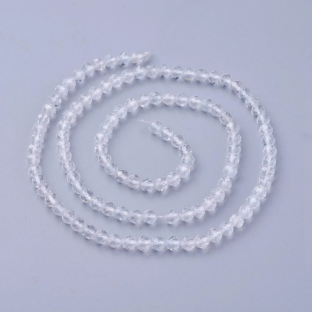 Topaz, 3-3,5 mm, šňůra 38 cm