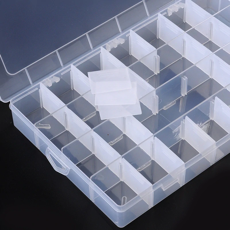 Organizér na korálky velký, 350x220x50mm, 28 přihrádek