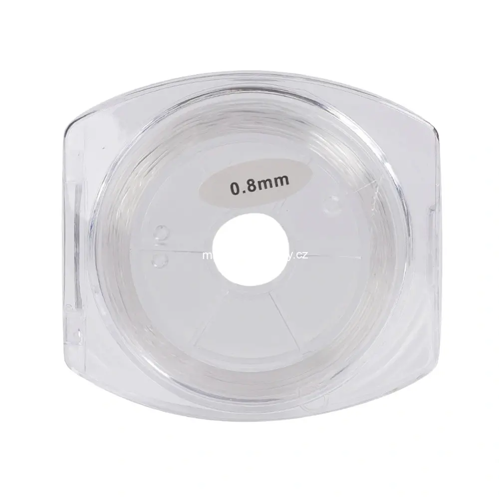 Japonské elastické vlákno s kruhovým průřezem, průměr 0,8 mm, návin 11 m
