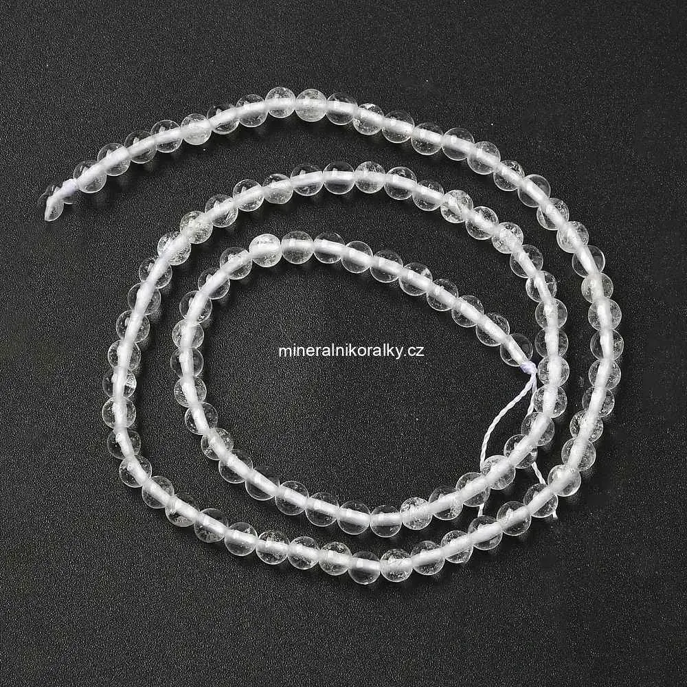 Křišťál, 4-4,5 mm, balení 5 ks