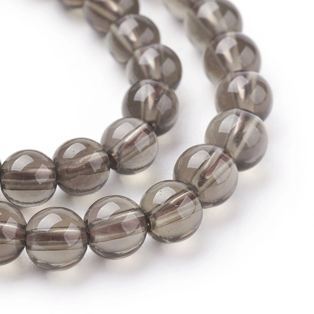 Záhněda, 4-4,5 mm, půlšňůra 19 cm (cca 45 korálků)