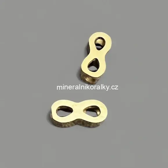 Nekonečno ocel, zlaté,