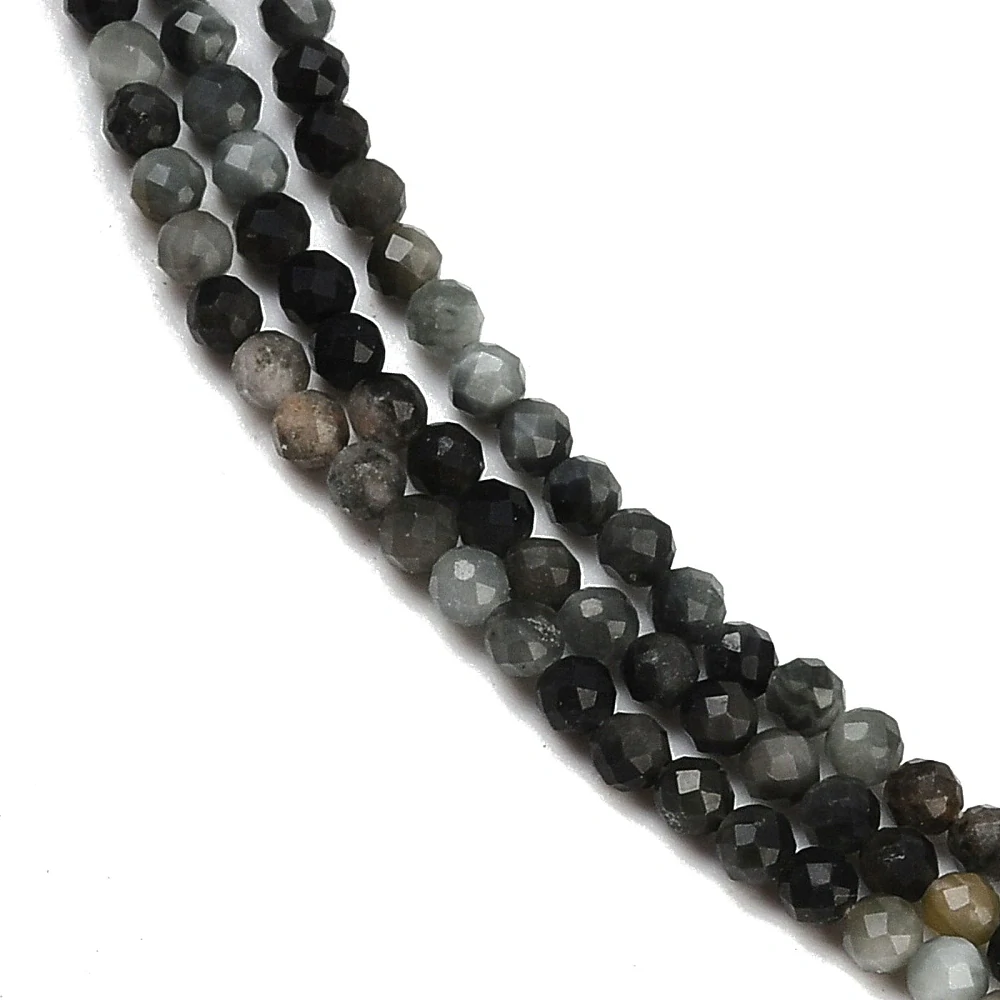 Sokolí oko, 2,5 mm, šňůra 38 cm