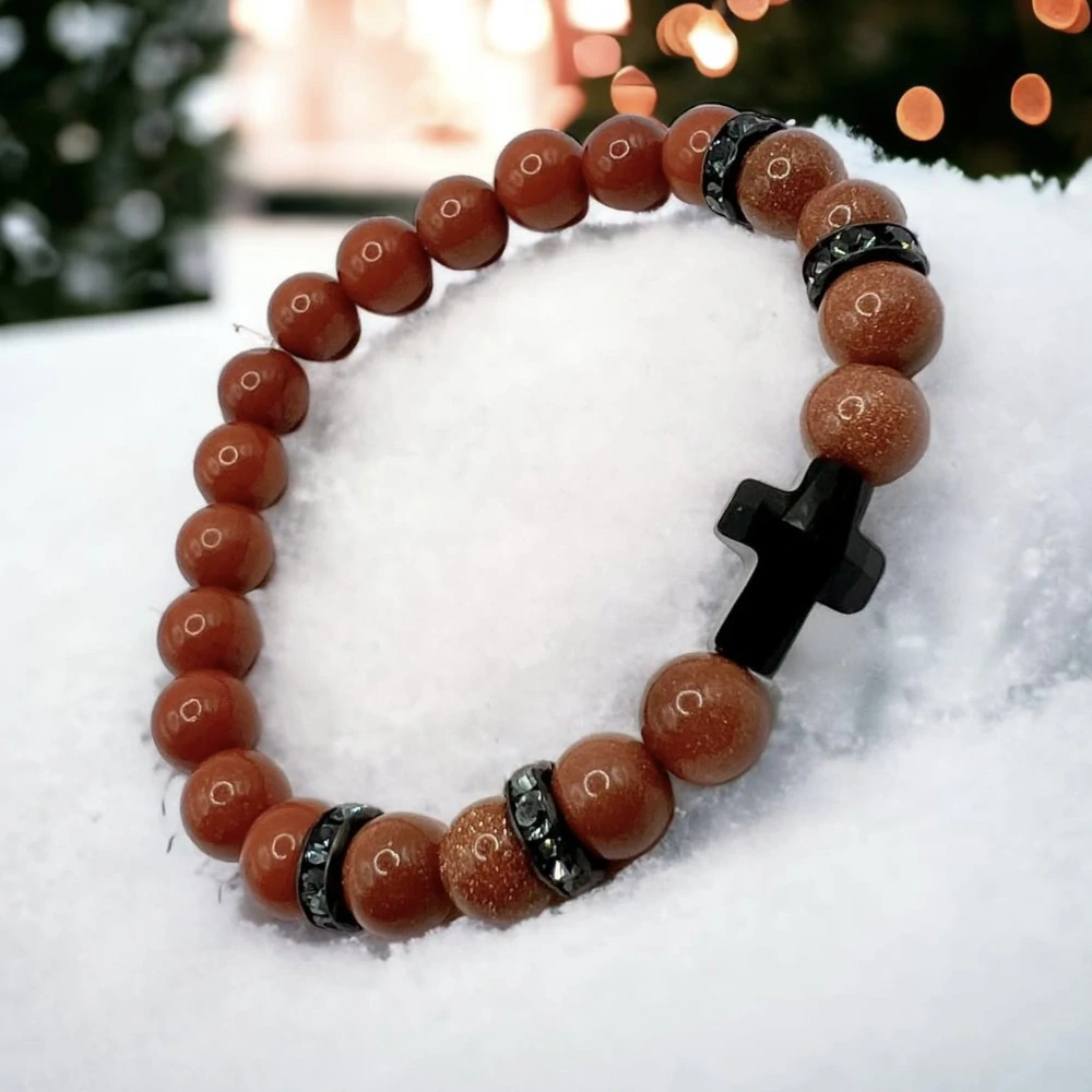 Jaspis červený 8-9 mm, balení 5 ks