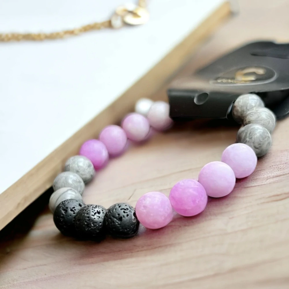 Jaspis krajinový 8 mm, balení 5 ks