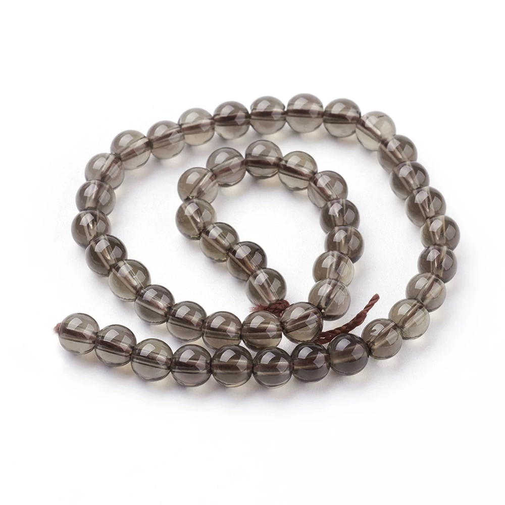 Záhněda, 4-4,5 mm, půlšňůra 19 cm (cca 45 korálků)