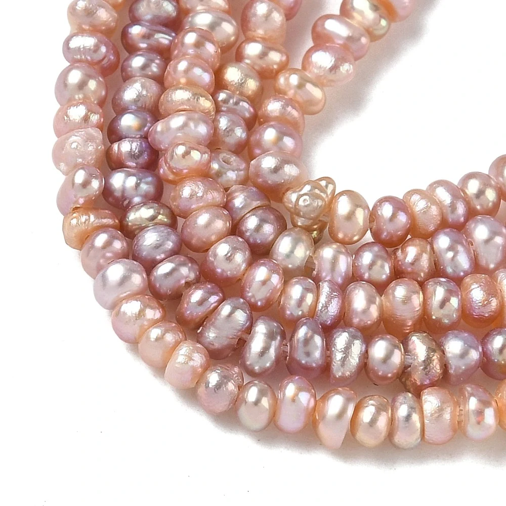Říční perly, kvalita A, 1,8-2,3 mm, šňůra 34 cm
