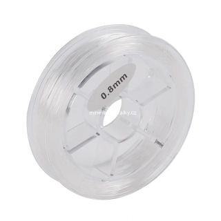 Japonské elastické vlákno s kruhovým průřezem, průměr 0,8 mm, návin 11 m