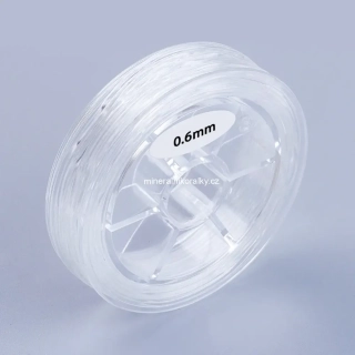 Japonské elastické vlákno s kruhovým průřezem, průměr 0,6 mm, návin 15 m